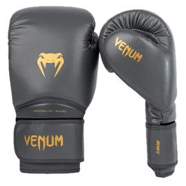 Venum Contender 1.5 Boxing Gloves - Grey/Gold - 14 Oz