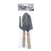 Ardisle Fork and Trowel Set Wooden Handled Stainless Steel Garden
