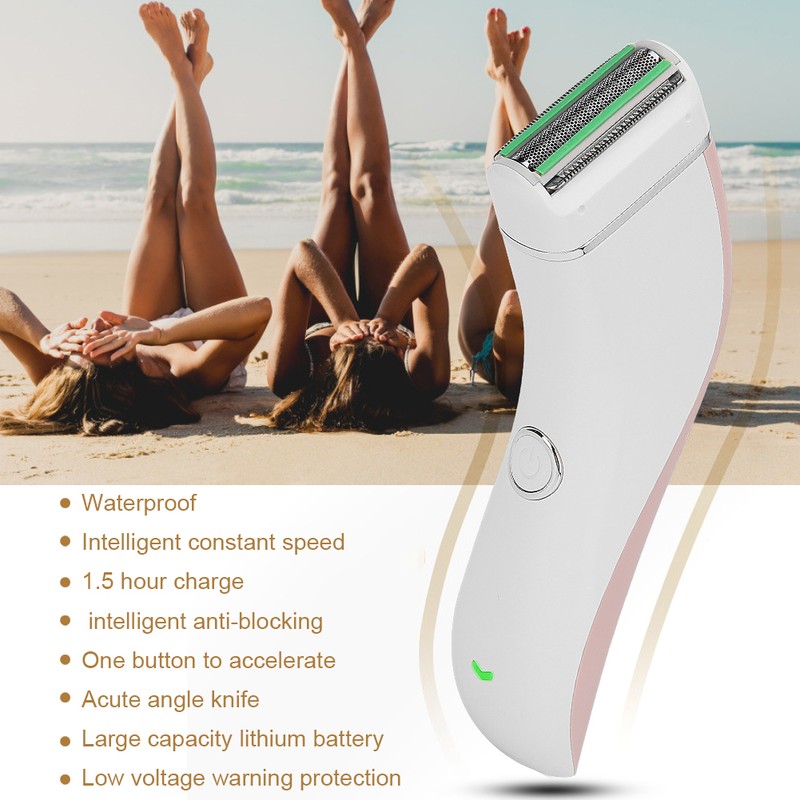 USB Women Waterproof Electric Body Hair Removal Machine Devices with
