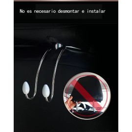 4 Pack Asiento Para Coche Ganchos Para Colgar Bolsas                                                                                                  