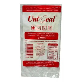 UniSeal Guante Látex Estéril Uniseal Talla Chi Caja 100 Unidades Color Natural Talla Chico