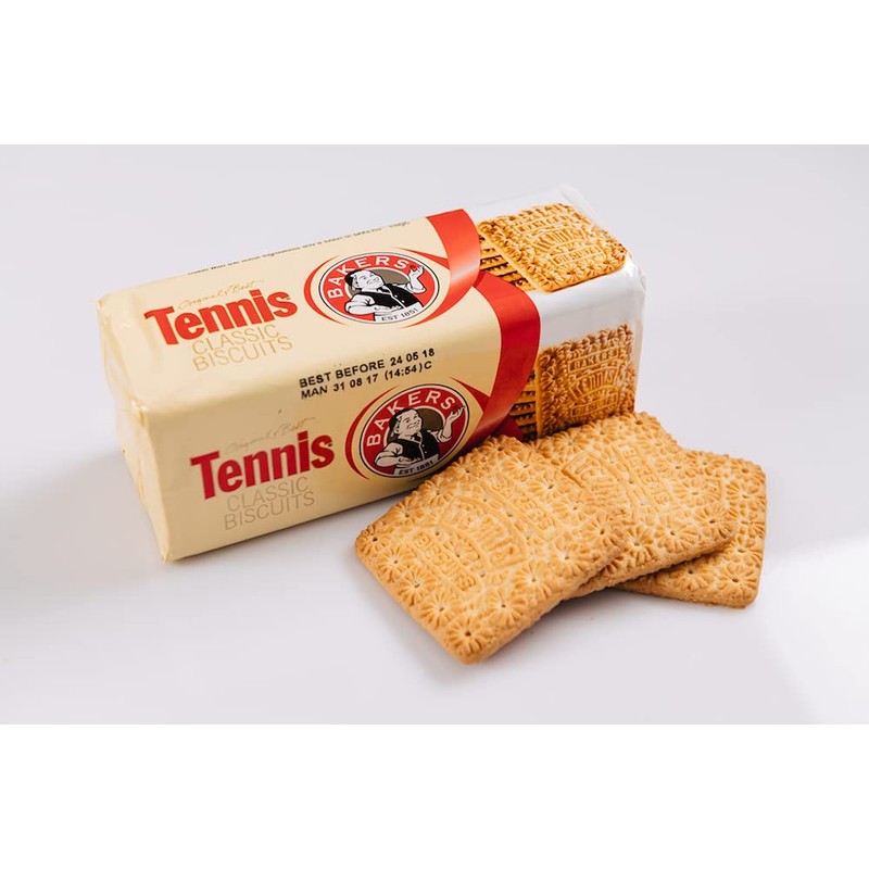 Bakers Tennis Biscuits (200g) - Pack of 12 CASE, Brown