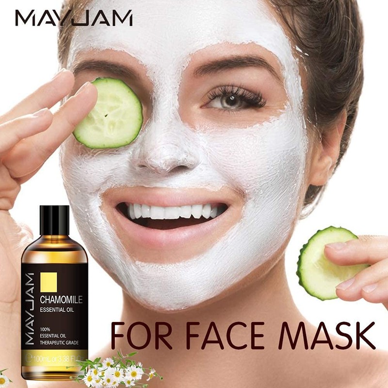 MAYJAM Essential Oil, Chamomile, 3.4 fl oz (100 ml), Aroma