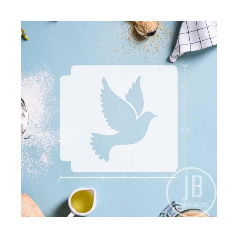 Stencil Dove 783-282 Stencil (1 inch)