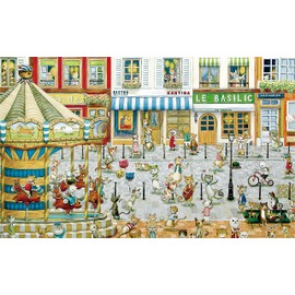 Pintoo Jigsaw Puzzles 1000 Piece for Adults - Smart - Cat's Paradise Beautiful Plastic Puzzle for Home Decor Zero Dust Easy Storage [H1022]