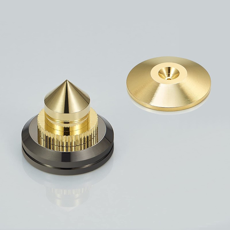 Pailvens Insulator Speakers, Height Adjustable, Speaker Stand, Metal Spike Stand,