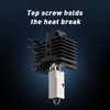 SeulQirw X1 Carbon Hotend Kit with 0.4mm Hardened Steel Nozzle