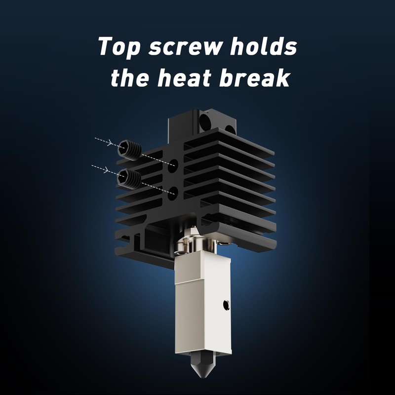 SeulQirw X1 Carbon Hotend Kit with 0.4mm Hardened Steel Nozzle