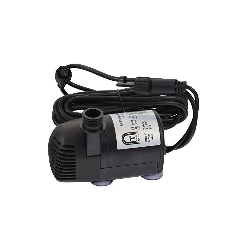 Agora-Tec® Replacement Solar Pond Pump Set AT-20W-BL and AT-20W-BLH with