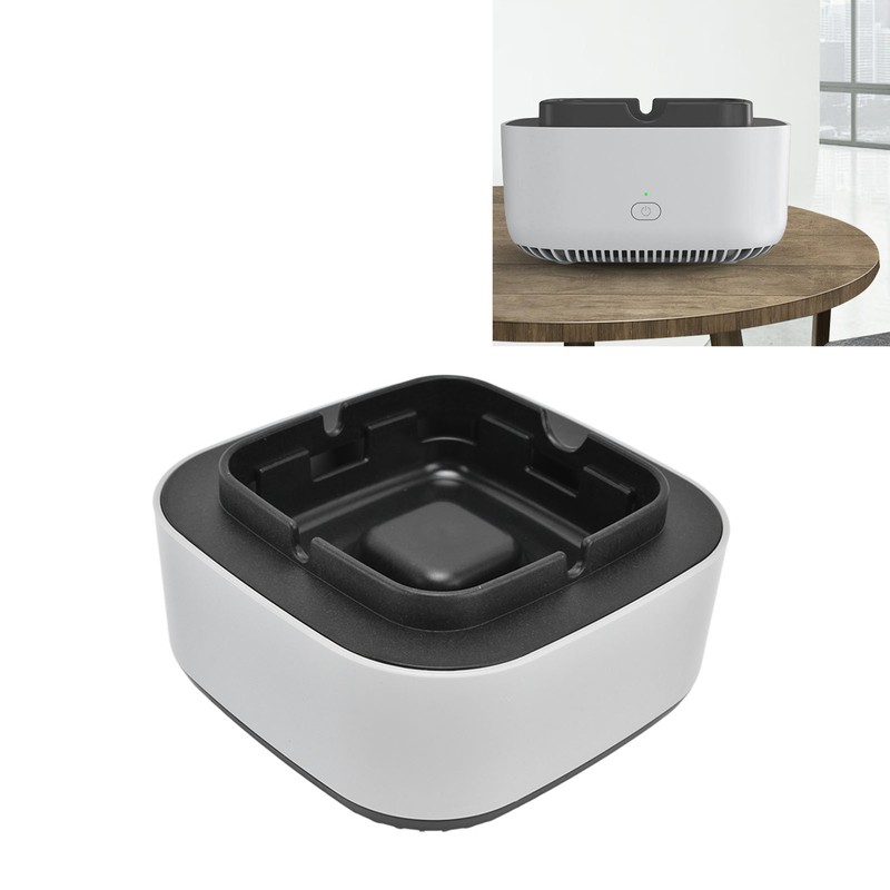 Ashtray Purifier Smokeless Multi Functional Battery Powered Negative Ion Air