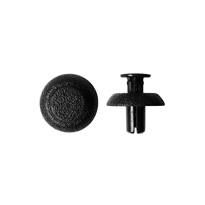 Boston BC5195 Push Rivets for Automobile Parts, Black, 10 per