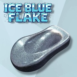 LiME LiNE Sprayable Ice Blue Metal Flake Paint Additive - 3 Oz Flake Glitter