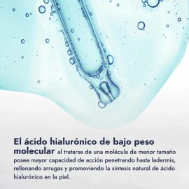 Hebbe Cosmetics Ácido Hialurónico Bajo Peso Molecular 20ml Hidratante Facial                                                                          