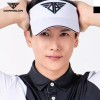 (블랙 | FREE) 남자 골프 썬캡 모자 [화이트] (Black |