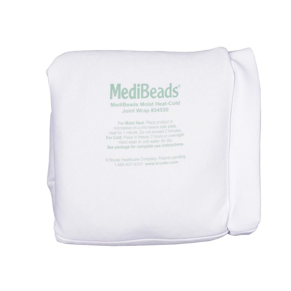 MediBeads Moist Heat Microwave Heating Pad & Cold Pack Wrap For Joints