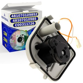 Drain Pump for Dryer 13W 230V with Original Code 481070109852 for Bauknecht C00311726 for Indesit 481070109852 for Whirlpool - 10 Year Warranty - MONTERAL