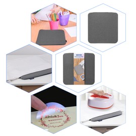 VIKDOOK Heat Press Mat Easy Press Mat Compatible with Cricut Easypress 2 8”X10” 12”X12” Mat for T Shirt HTV Vinyl Craft Ironing Transfer Projects