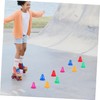 Training Field Marker Plastic Cones, 20Pcs Plastic Sports Cone Training