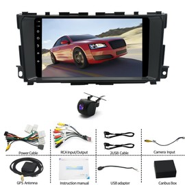 Hiolpen Touch Screen Car Stereo for Nissan Altima 2013-2018 9" Android 11.0 Car Stereo Radio GPS Carplay 2G+32G Car Stereo Radio 2DIN
