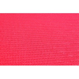 Tablecloth 110 x 140 cm Garden Blanket Red with Hem Washable Garden Tablecloth Balcony Patio Weatherproof (Red)