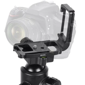 Vbestlife L Bracket L-Shape Quick Release Plate Camera Hand Grip Universal Nikon Compatible for D750 Camera