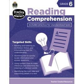 Reading Comprehension Grade 6 (Practice Makes Perfect (Teacher Created Materials))