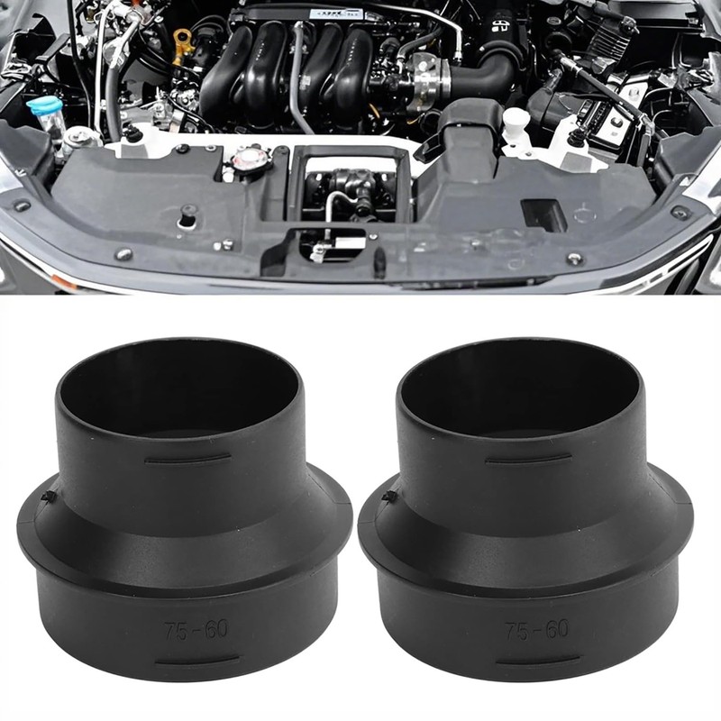 1 Pair Parking Heater Adapter Pipe Exhaust Connector 60mm to