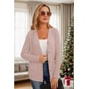 GRECERELLE Women's Cardigan Women's Elegant Twisted Cardigan for Autumn with