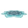 Zerodeko Pcs Bohemia Style Round Towel Mandala Tapestry Lotus Pattern