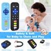 Baby Silicone Teething Toys, Phone and Remote Teether Toys for