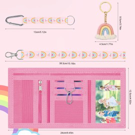 Video Game Neck Pouch Children, Game Children Triple Folded Purse, Wallet with Lanyard and Keyring for Children's Birthday Party Bag Decoration, Gamer Theme Party Accessories, a, video game