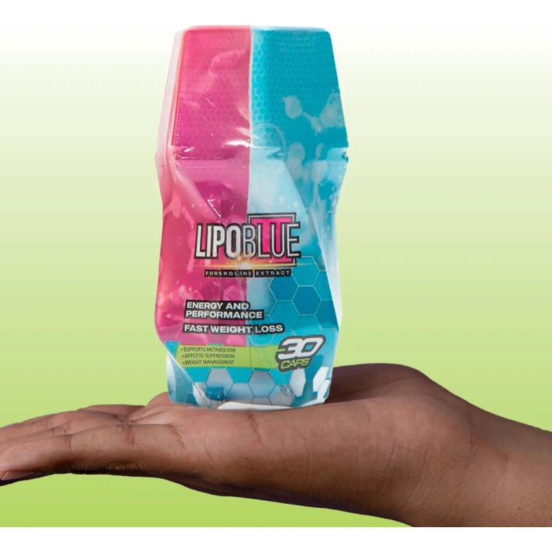 Lipo Blue 30 Caps Sin Sabor Apoyo Natural Para Metabolismo