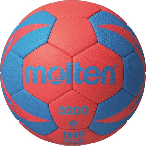 Molten Unisex's Training Handball Ball Gr. 2, red/Blue, 2