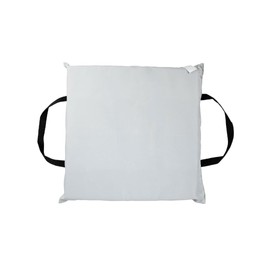 BLUESTORM Throwable Cushion | US Coast Guard (USCG) Approved Type 4 Basic Foam Cushion Preserver (White)