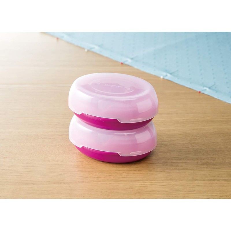 CLOVER Magnet Pin Caddy, Bordeaux, 4 Height x 31 Length