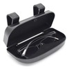 OEMASSIVE Car Visor Sunglass Case, Double Snap Car Sun Visor