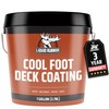 Liquid Rubber Cool Foot Deck Coating - Solar Protection Paint,
