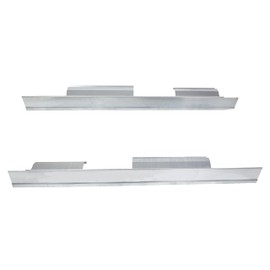 ECOTRIC Pair of Slip-on Outer Rocker Panel Compatible with 2003-2006 Ford Expedition Replacement for GNT56215198 Left & Right