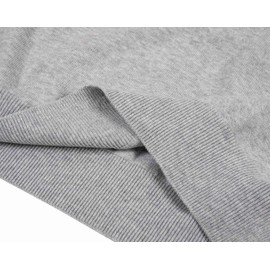 Krumba Men Oversized Sweater Vest: Plus Size V Neck Cotton Pullover Charcoal 5XL