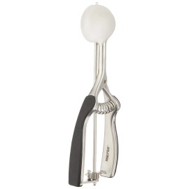 Norpro 44MM Stainless Steel Food Scoop with Soft Grip Handles 2Tbsp 30ml 1oz