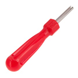 levando Valve Wrench for Tyre Valves - Pack of 5 - Red - Tyre Valve Remover for All Standard Wheel Valves of Car Tyres, Ideal as a Tyre Tool or Accessory for Tyre Fitting