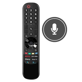 AULCMEET MR22GN AKB76040009 AKB76039902 AKB76040002 New Replacement Voice Remote Control fit for LG Smart TV 2022 Models OLED QNED NanoCell UHD 4K TV 43NANO75 43NANO75UPA 50NANO75 50NANO75UPA