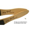 MY BEST Pedicure Tool Foot File Double Sided Wooden eco