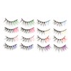 Minkissy 2sets False Eyelashes Natural Cosplay Lash Extensions Comfortable for