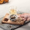 Kilo D13 Stainless Steel Double Arm Strainer with Drip Collector