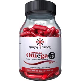 Essential Nutrition, Granada Omega-5 90 cápsulas de 500 mg
