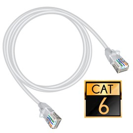 Cable Ethernet Para Red Cat6, Vention, Rj45 Utp 2 Metros Calibre 26AWG Blanco