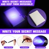 Tegeme 8 Pcs Black Light Markers Set 4 Invisible Ink