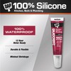 DAP 100% Silicone Rubber Kitchen, Bath & Plumbing Bath Sealant,