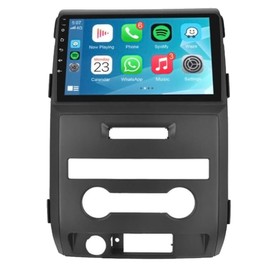 9 inch Android 13 Car Stereo Radio for Ford F150 2009 2010 2011 2012 2013 2014 Touch Screen with Carplay & Android Auto Double Din GPS Bluetooth Wi-FI [2GB+32GB]